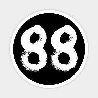 Number 88 Magnet